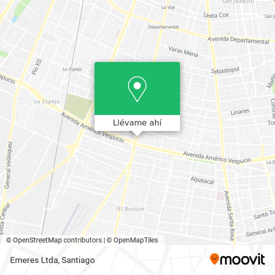 Mapa de Emeres Ltda