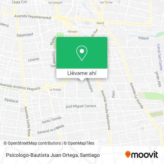 Mapa de Psicologo-Bautista Juan Ortega