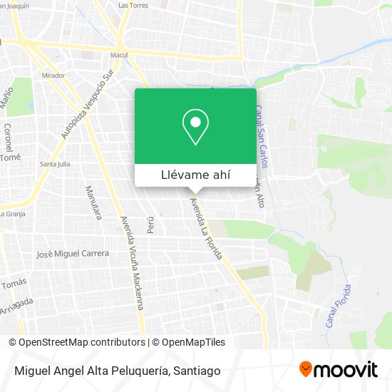 Mapa de Miguel Angel Alta Peluquería