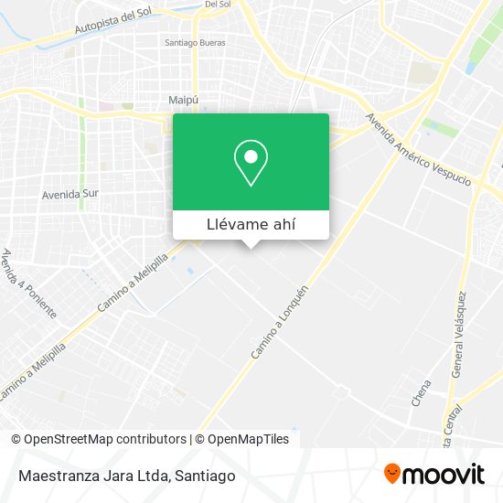 Mapa de Maestranza Jara Ltda