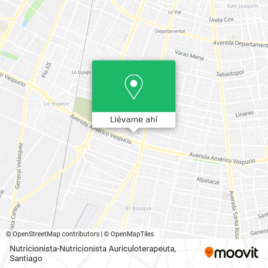 Mapa de Nutricionista-Nutricionista Auriculoterapeuta