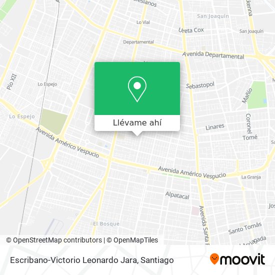 Mapa de Escribano-Victorio Leonardo Jara