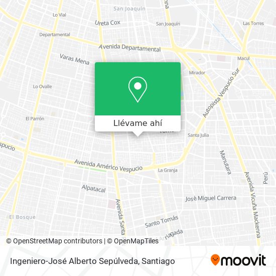 Mapa de Ingeniero-José Alberto Sepúlveda