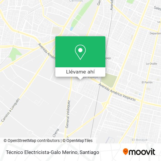 Mapa de Técnico Electricista-Galo Merino