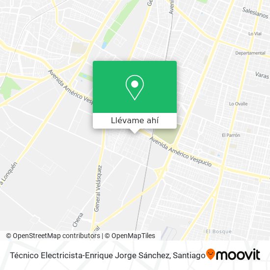 Mapa de Técnico Electricista-Enrique Jorge Sánchez