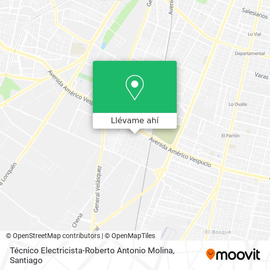 Mapa de Técnico Electricista-Roberto Antonio Molina