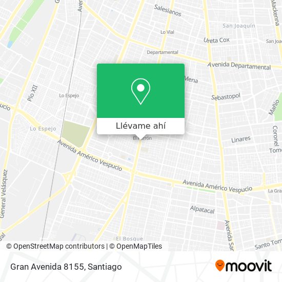 Mapa de Gran Avenida 8155