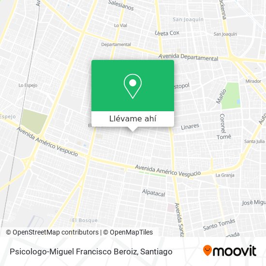 Mapa de Psicologo-Miguel Francisco Beroiz