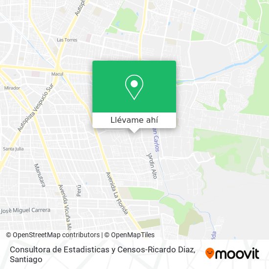 Mapa de Consultora de Estadisticas y Censos-Ricardo Diaz