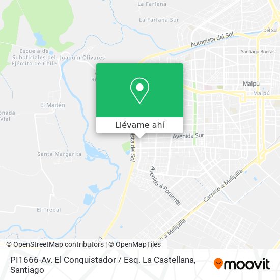 Mapa de PI1666-Av. El Conquistador / Esq. La Castellana