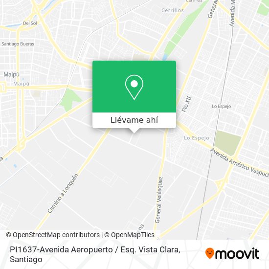 Mapa de PI1637-Avenida Aeropuerto / Esq. Vista Clara