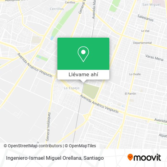 Mapa de Ingeniero-Ismael Miguel Orellana