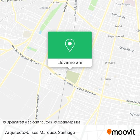 Mapa de Arquitecto-Ulises Márquez