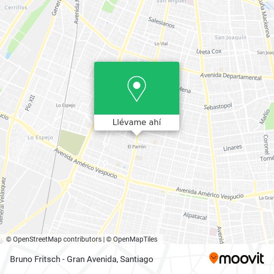 Mapa de Bruno Fritsch - Gran Avenida