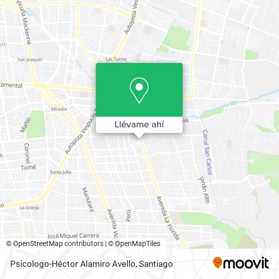 Mapa de Psicologo-Héctor Alamiro Avello
