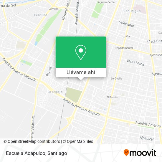 Mapa de Escuela Acapulco