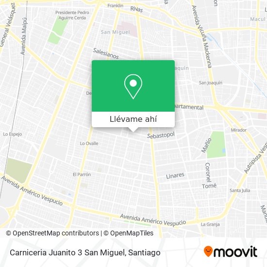 Mapa de Carniceria Juanito 3 San Miguel