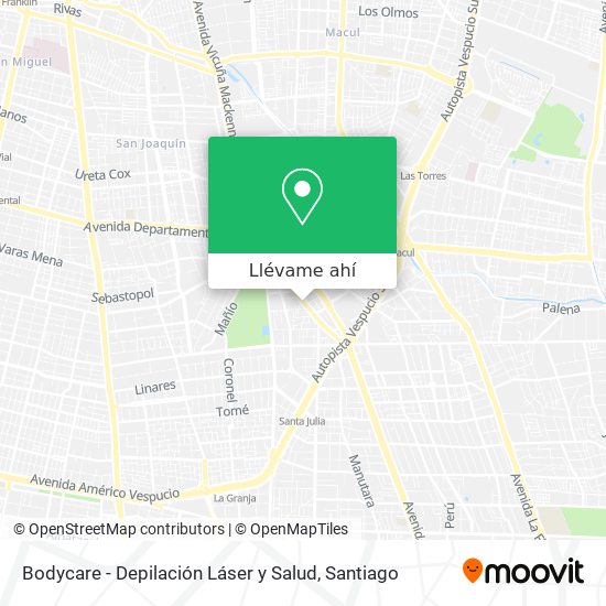 Mapa de Bodycare - Depilación Láser y Salud