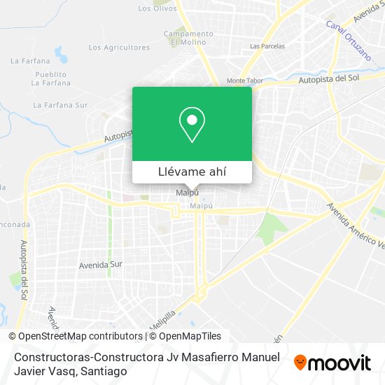 Mapa de Constructoras-Constructora Jv Masafierro Manuel Javier Vasq