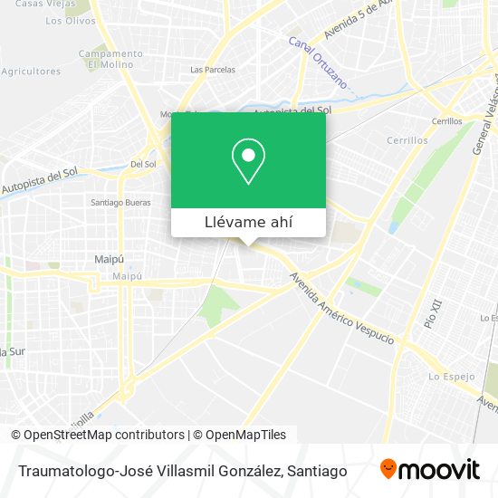 Mapa de Traumatologo-José Villasmil González