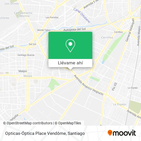 Mapa de Opticas-Óptica Place Vendôme