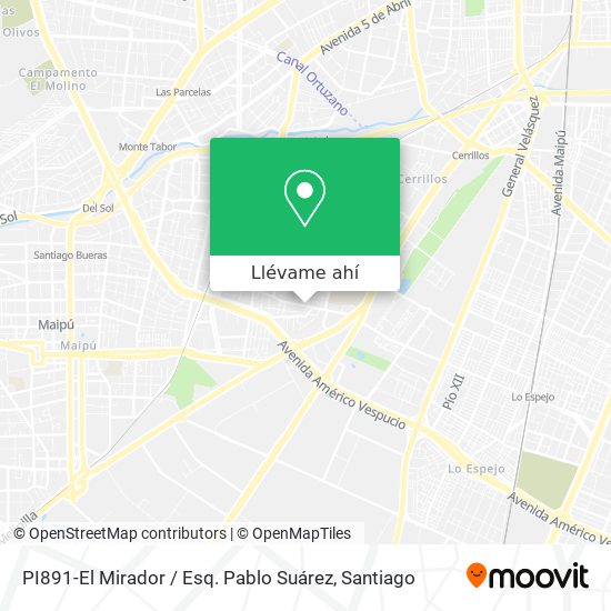 Mapa de PI891-El Mirador / Esq. Pablo Suárez