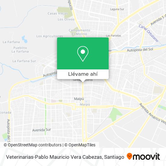 Mapa de Veterinarias-Pablo Mauricio Vera Cabezas