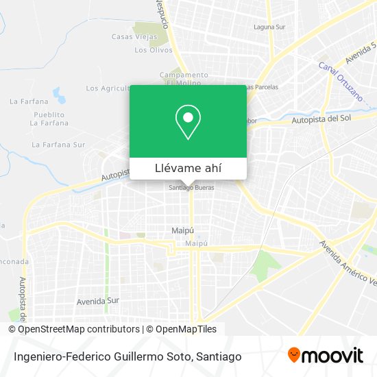 Mapa de Ingeniero-Federico Guillermo Soto