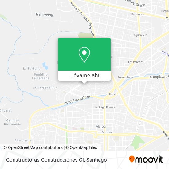 Mapa de Constructoras-Construcciones Cf