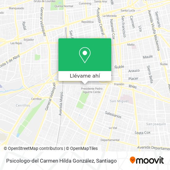 Mapa de Psicologo-del Carmen Hilda González
