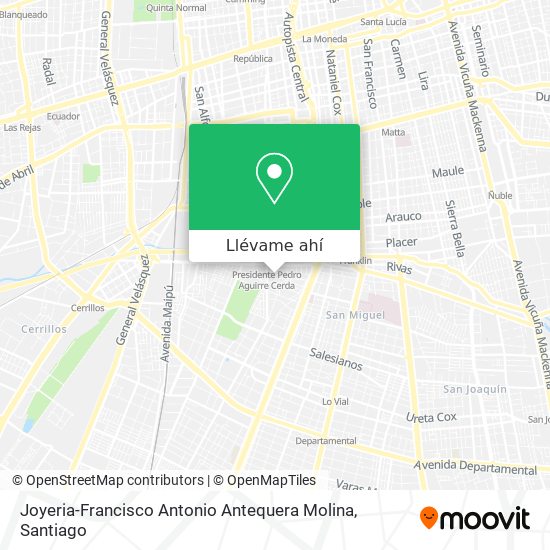 Mapa de Joyeria-Francisco Antonio Antequera Molina