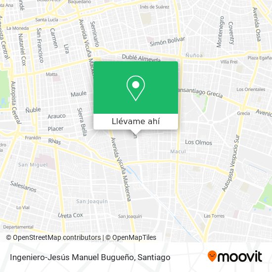 Mapa de Ingeniero-Jesús Manuel Bugueño