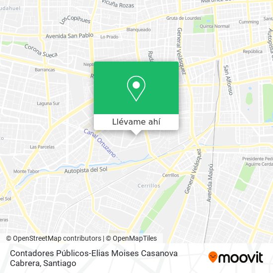 Mapa de Contadores Públicos-Elias Moises Casanova Cabrera