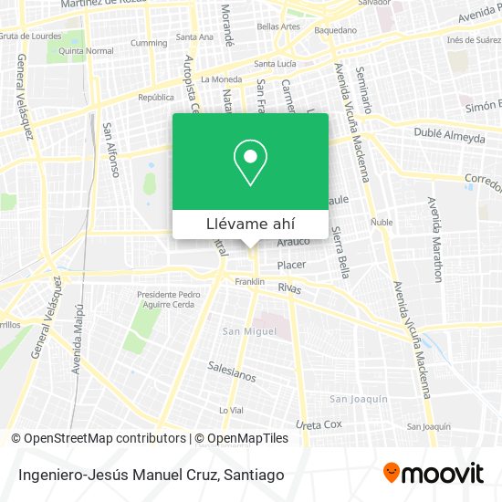 Mapa de Ingeniero-Jesús Manuel Cruz