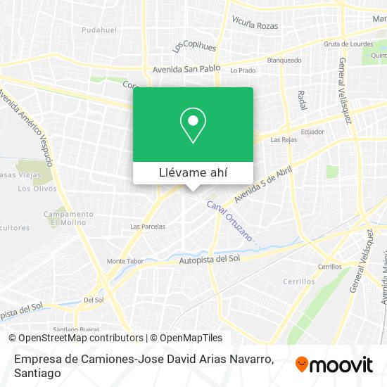 Mapa de Empresa de Camiones-Jose David Arias Navarro