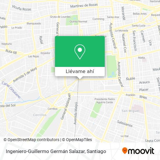 Mapa de Ingeniero-Guillermo Germán Salazar