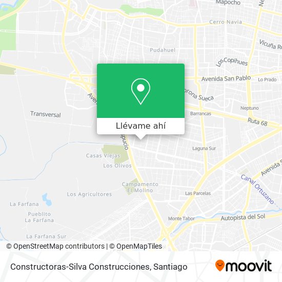 Mapa de Constructoras-Silva Construcciones