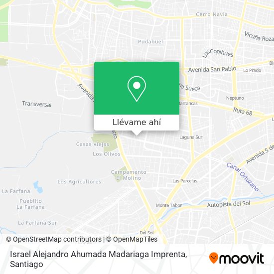 Mapa de Israel Alejandro Ahumada Madariaga Imprenta
