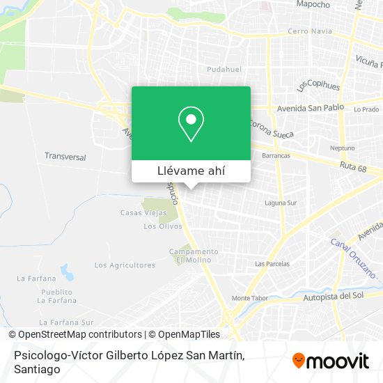 Mapa de Psicologo-Víctor Gilberto López San Martín