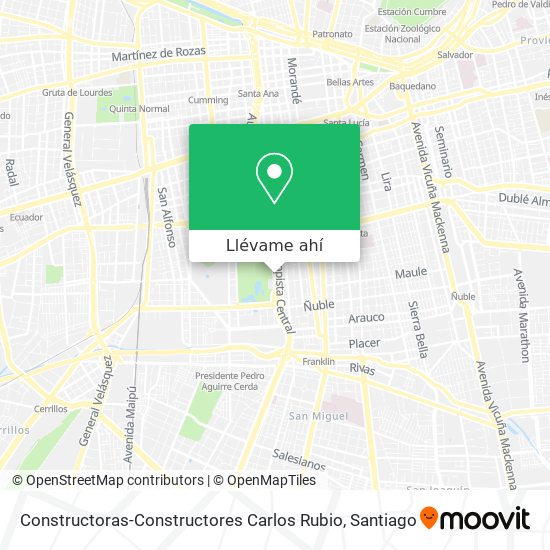 Mapa de Constructoras-Constructores Carlos Rubio