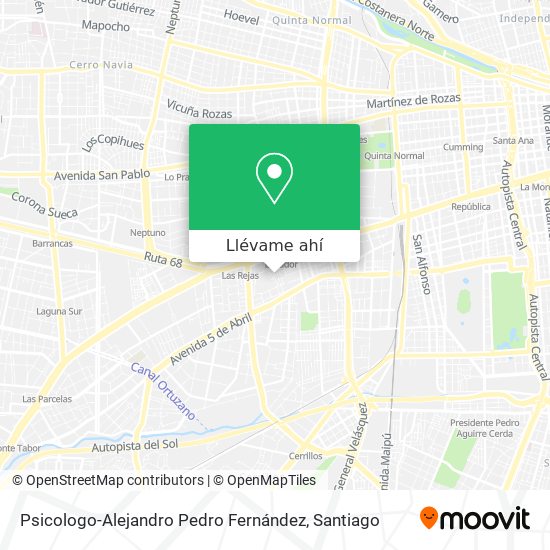Mapa de Psicologo-Alejandro Pedro Fernández