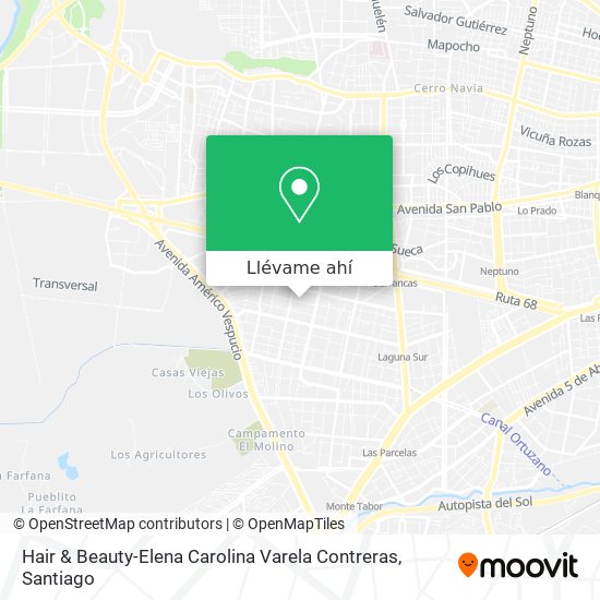 Mapa de Hair & Beauty-Elena Carolina Varela Contreras