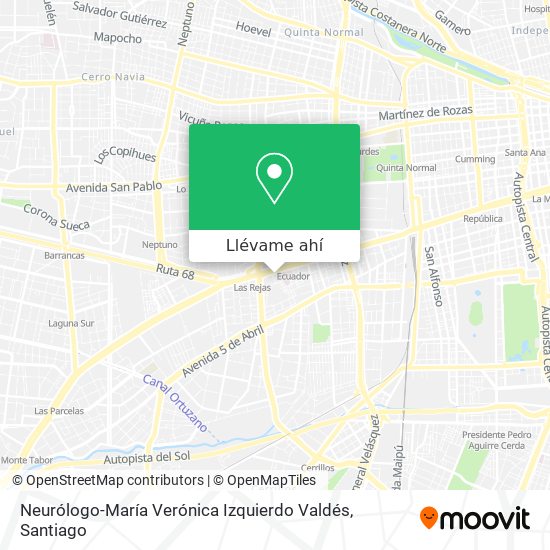 Mapa de Neurólogo-María Verónica Izquierdo Valdés