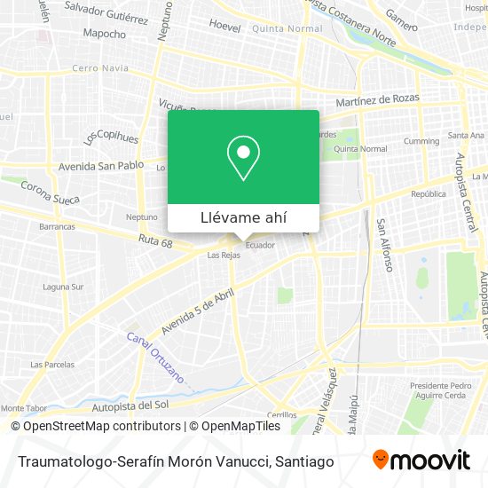 Mapa de Traumatologo-Serafín Morón Vanucci