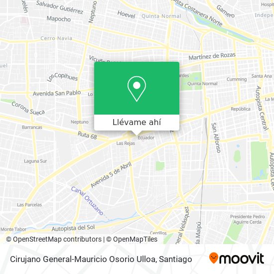Mapa de Cirujano General-Mauricio Osorio Ulloa