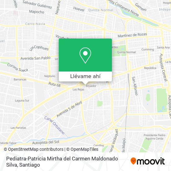 Mapa de Pediatra-Patricia Mirtha del Carmen Maldonado Silva