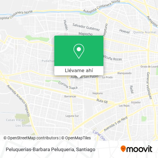 Mapa de Peluquerias-Barbara Peluqueria