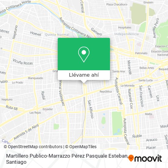 Mapa de Martillero Publico-Marrazzo Pérez Pasquale Esteban