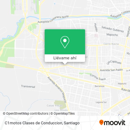 Mapa de C1motos Clases de Conduccion