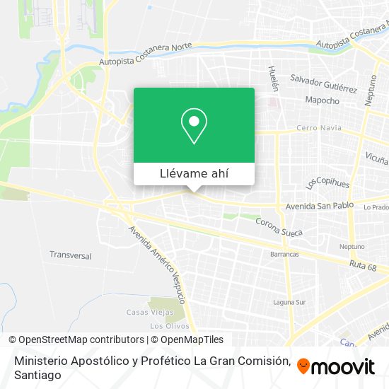 Mapa de Ministerio Apostólico y Profético La Gran Comisión